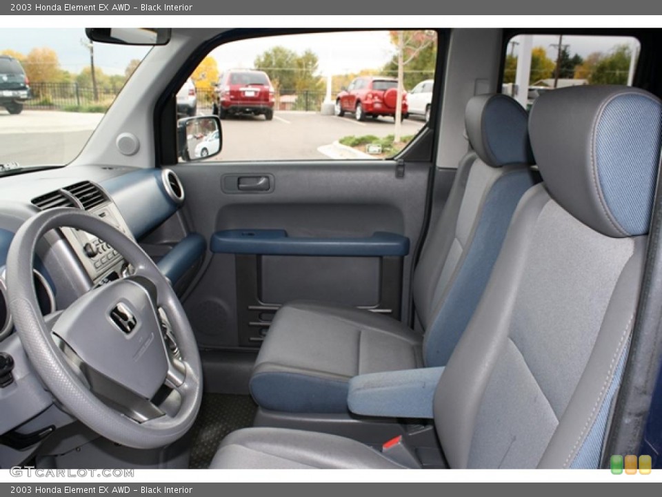 Black Interior Photo for the 2003 Honda Element EX AWD #38629090