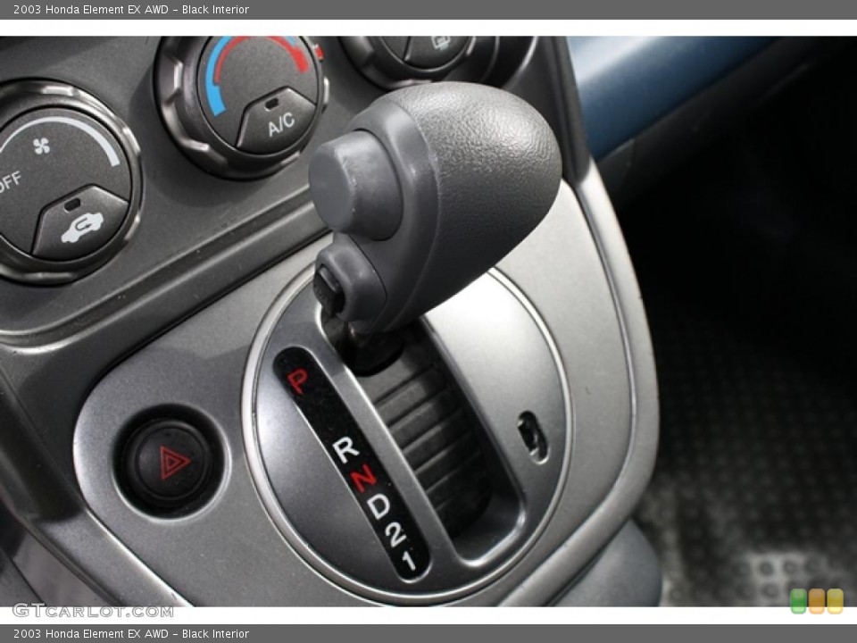 Black Interior Transmission for the 2003 Honda Element EX AWD #38629266