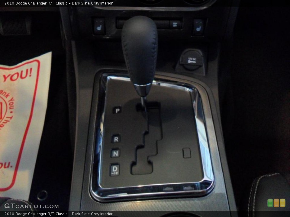 Dark Slate Gray Interior Transmission for the 2010 Dodge Challenger R/T Classic #38629586