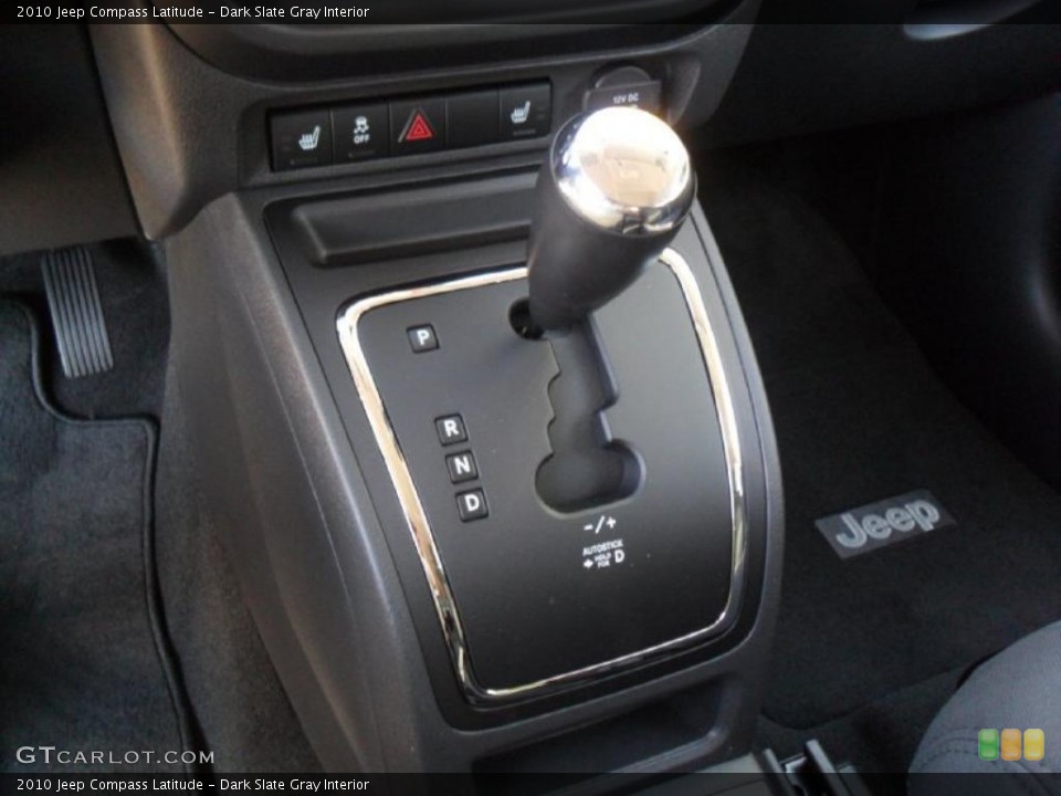 Dark Slate Gray Interior Transmission for the 2010 Jeep Compass Latitude #38630674