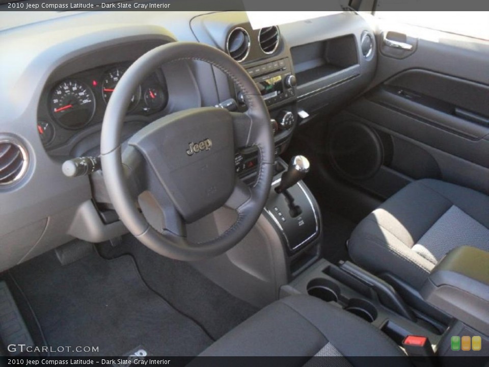 Dark Slate Gray Interior Photo for the 2010 Jeep Compass Latitude #38630898