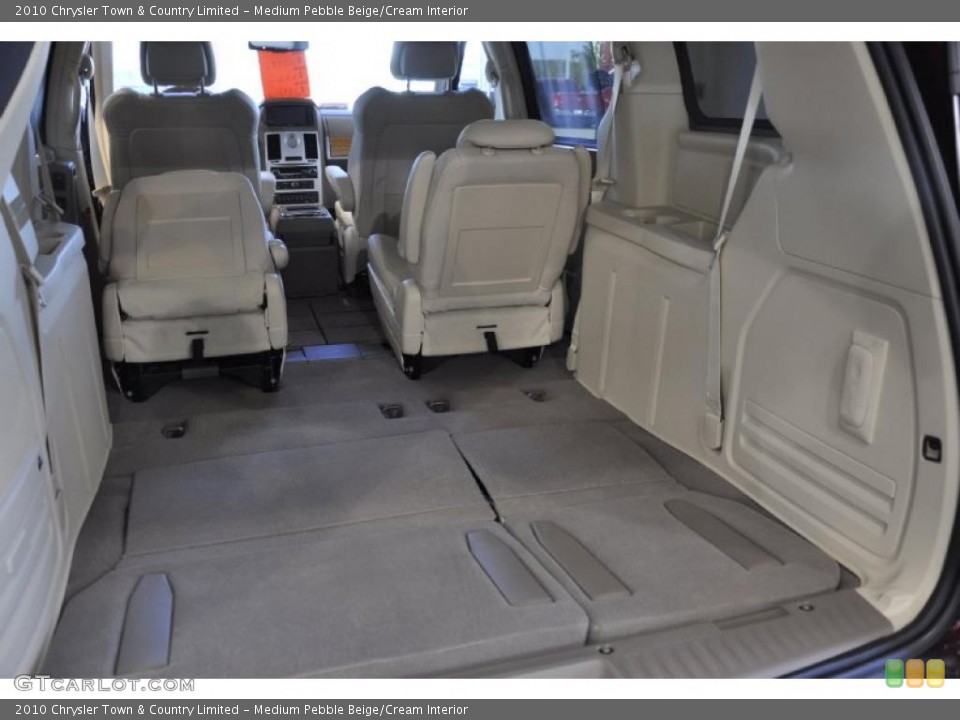 Medium Pebble Beige/Cream Interior Trunk for the 2010 Chrysler Town & Country Limited #38631322