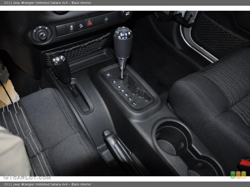 Black Interior Transmission for the 2011 Jeep Wrangler Unlimited Sahara 4x4 #38631962