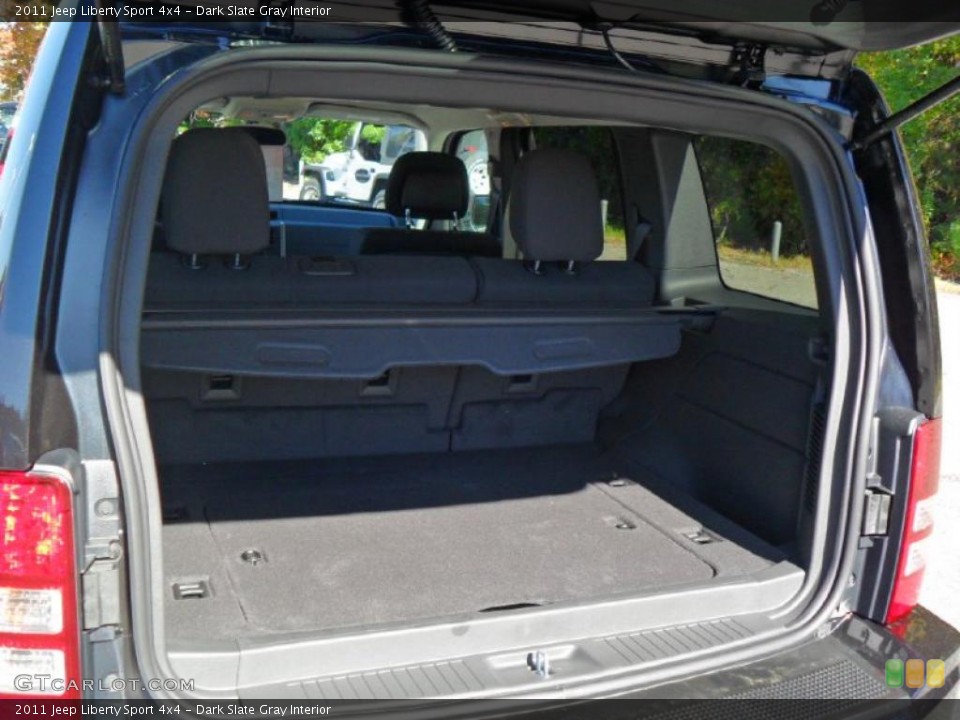 Dark Slate Gray Interior Trunk for the 2011 Jeep Liberty Sport 4x4 #38632370