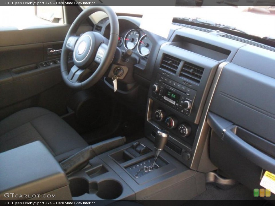 Dark Slate Gray Interior Photo for the 2011 Jeep Liberty Sport 4x4 #38632414