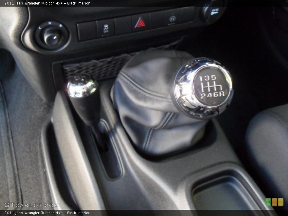 Black Interior Transmission for the 2011 Jeep Wrangler Rubicon 4x4 #38632686