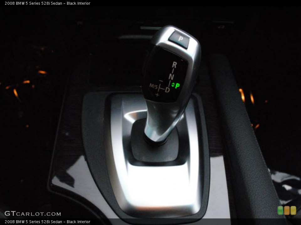 Black Interior Transmission for the 2008 BMW 5 Series 528i Sedan #38635126