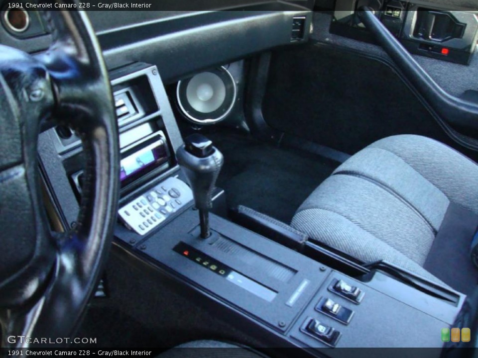 Gray Black Interior Transmission For The 1991 Chevrolet