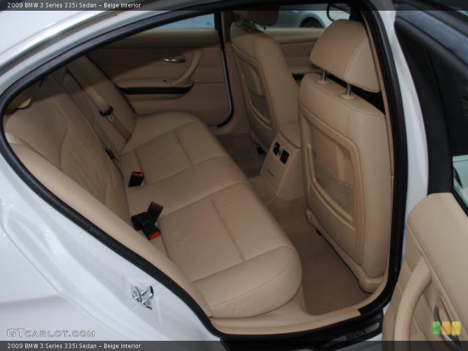 Beige Interior Photo for the 2009 BMW 3 Series 335i Sedan #38635586