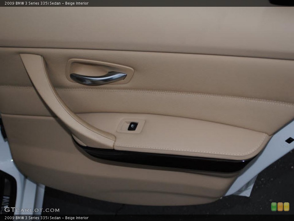Beige Interior Door Panel for the 2009 BMW 3 Series 335i Sedan #38635602