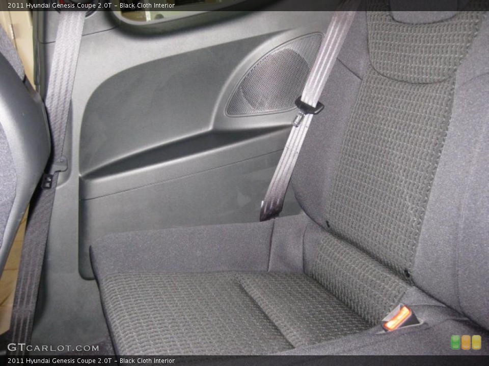Black Cloth Interior Photo for the 2011 Hyundai Genesis Coupe 2.0T #38635786
