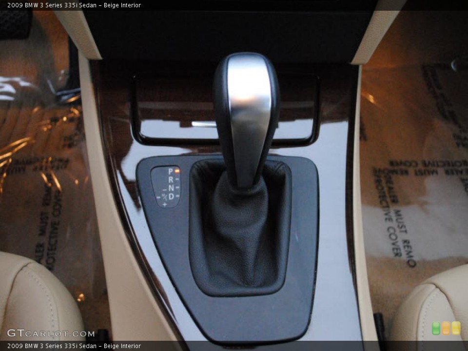 Beige Interior Transmission for the 2009 BMW 3 Series 335i Sedan #38635878
