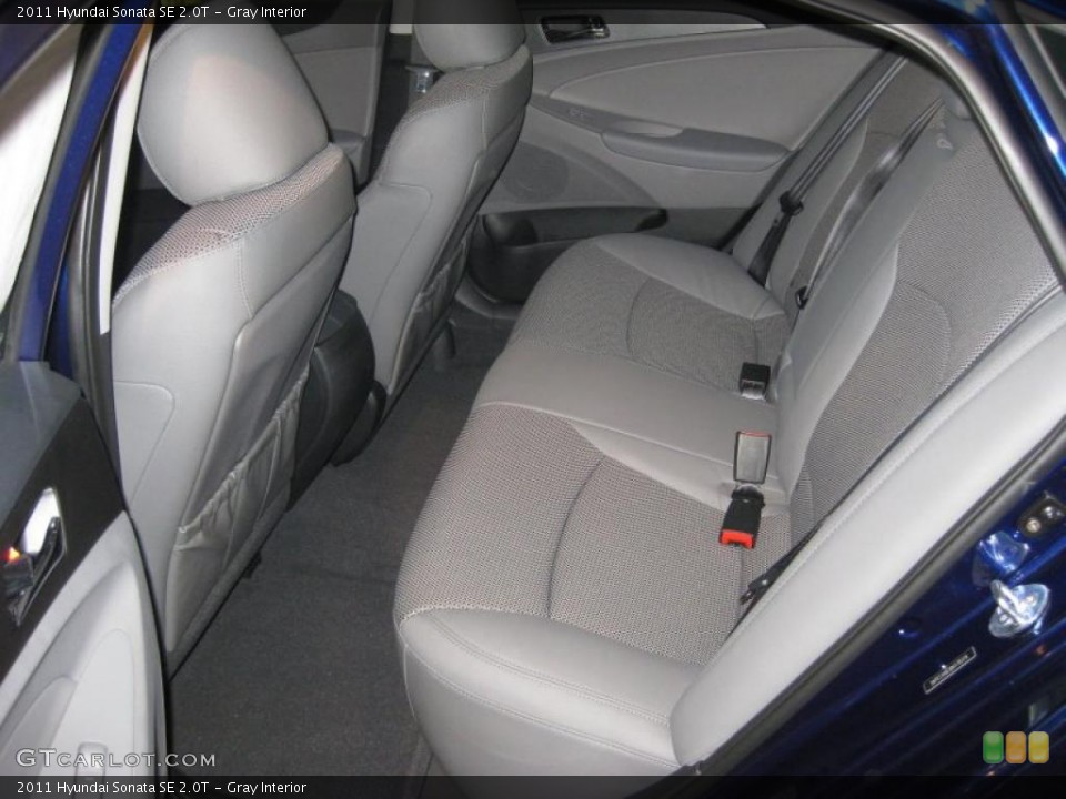 Gray Interior Photo for the 2011 Hyundai Sonata SE 2.0T #38636122