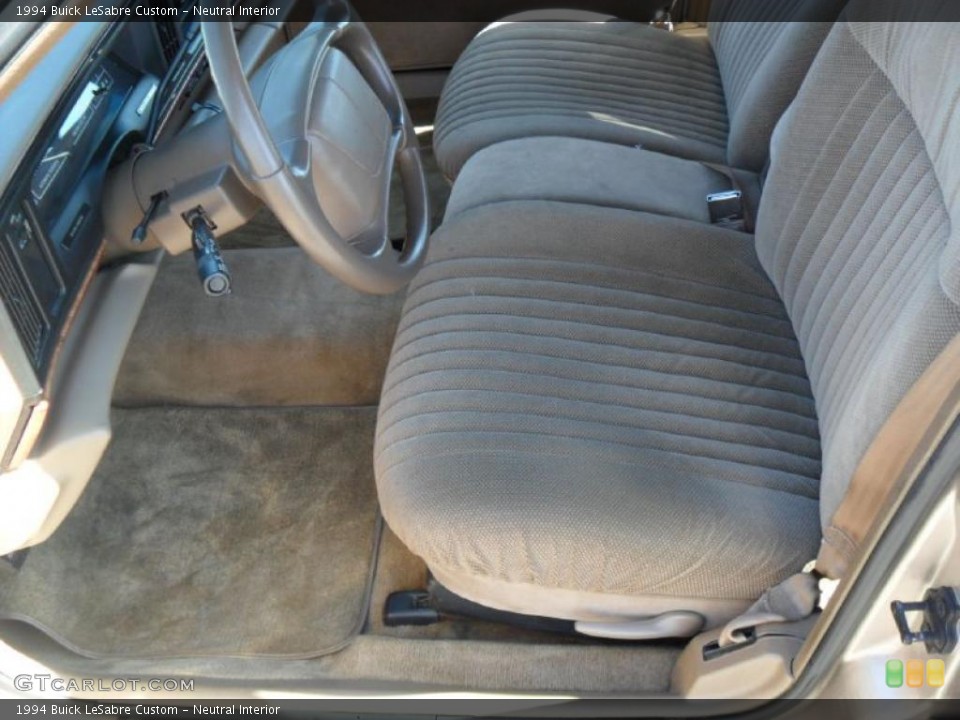 Neutral Interior Photo for the 1994 Buick LeSabre Custom #38636902