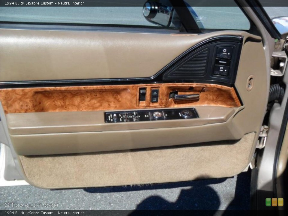 Neutral Interior Door Panel for the 1994 Buick LeSabre Custom #38636926