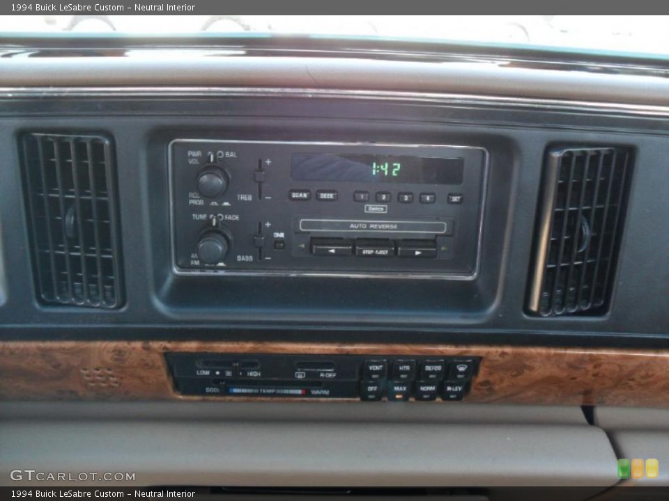 Neutral Interior Controls for the 1994 Buick LeSabre Custom #38636978