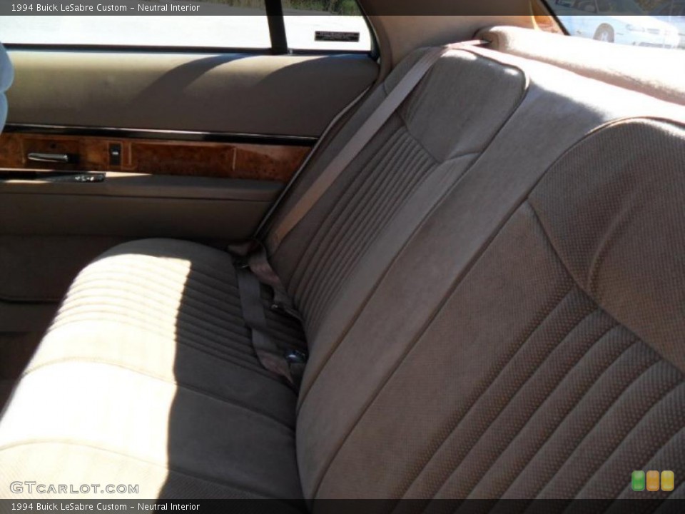 Neutral Interior Photo for the 1994 Buick LeSabre Custom #38636998