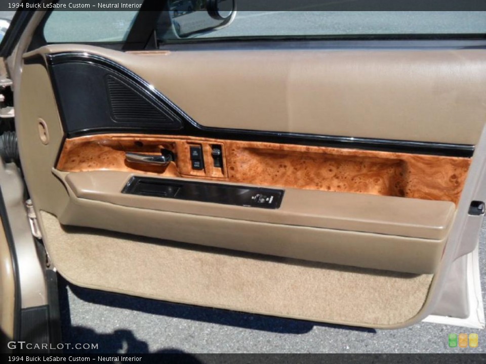 Neutral Interior Door Panel for the 1994 Buick LeSabre Custom #38637122