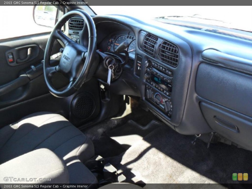 Graphite Interior Photo for the 2003 GMC Sonoma SLS Regular Cab #38637486