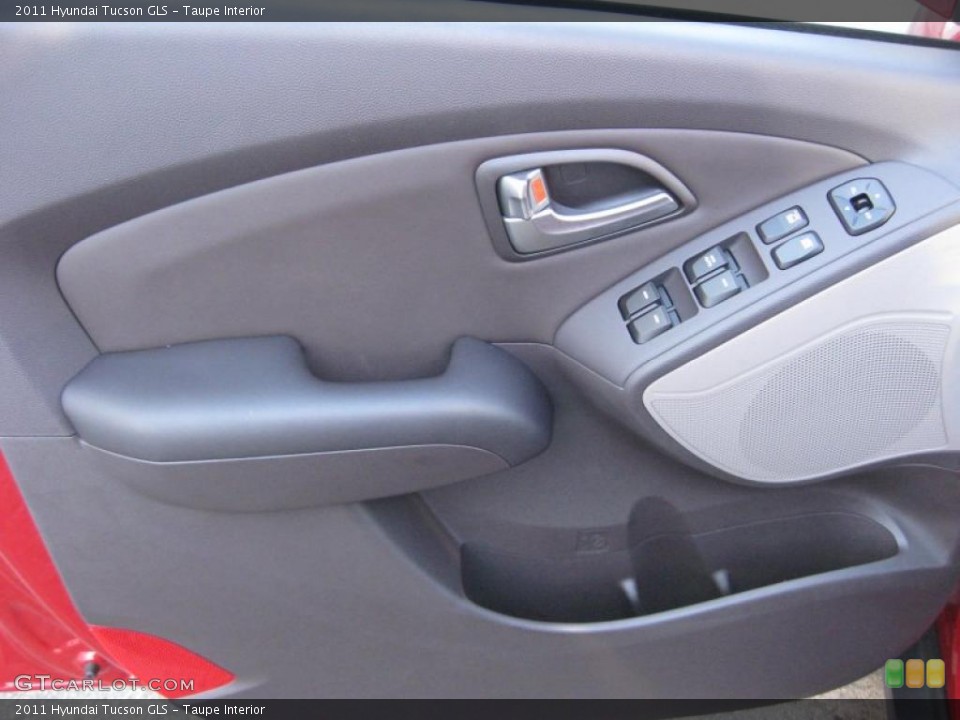 Taupe Interior Door Panel for the 2011 Hyundai Tucson GLS #38637766