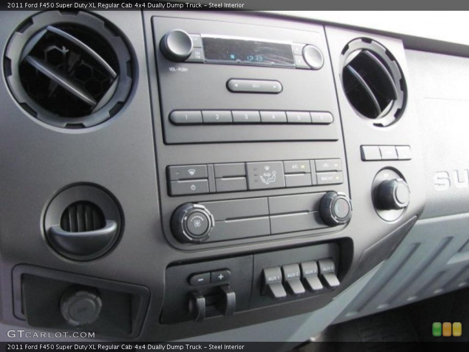 Steel Interior Controls for the 2011 Ford F450 Super Duty XL Regular Cab 4x4 Dually Dump Truck #38638390