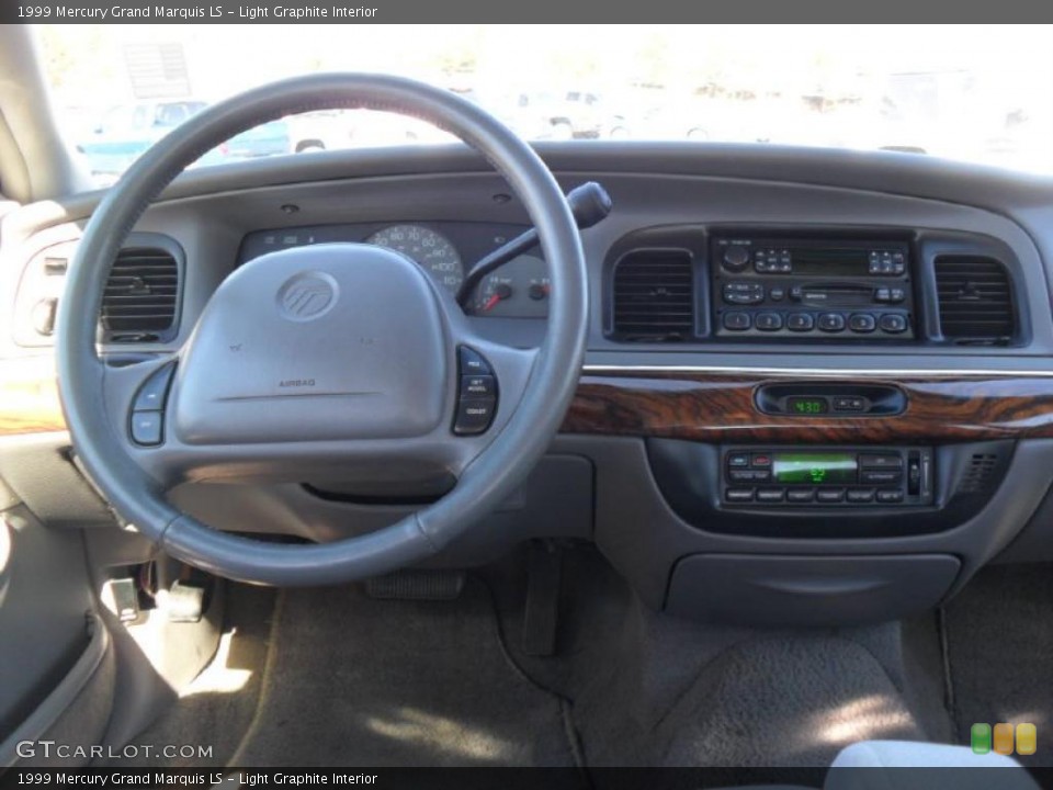 Light Graphite Interior Dashboard for the 1999 Mercury Grand Marquis LS #38638634