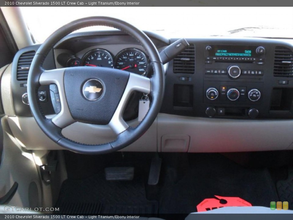 Light Titanium/Ebony Interior Controls for the 2010 Chevrolet Silverado 1500 LT Crew Cab #38639018