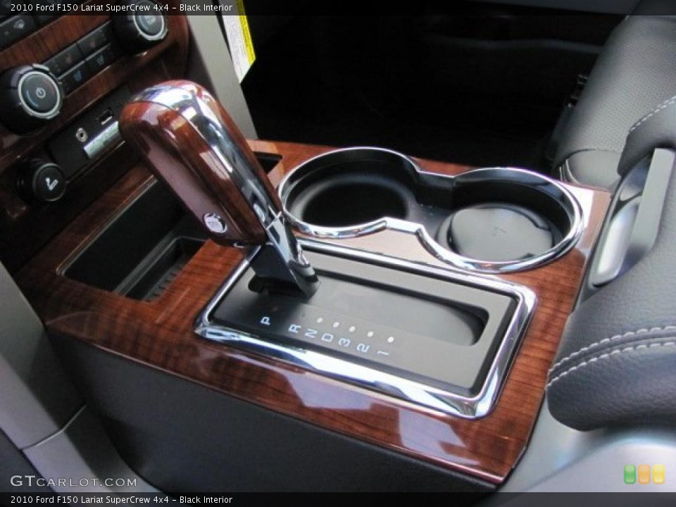 Black Interior Transmission for the 2010 Ford F150 Lariat SuperCrew 4x4 #38639098