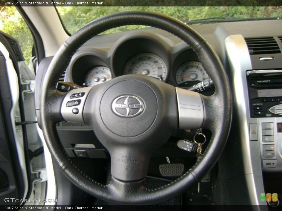 Dark Charcoal Interior Steering Wheel for the 2007 Scion tC  #38639230