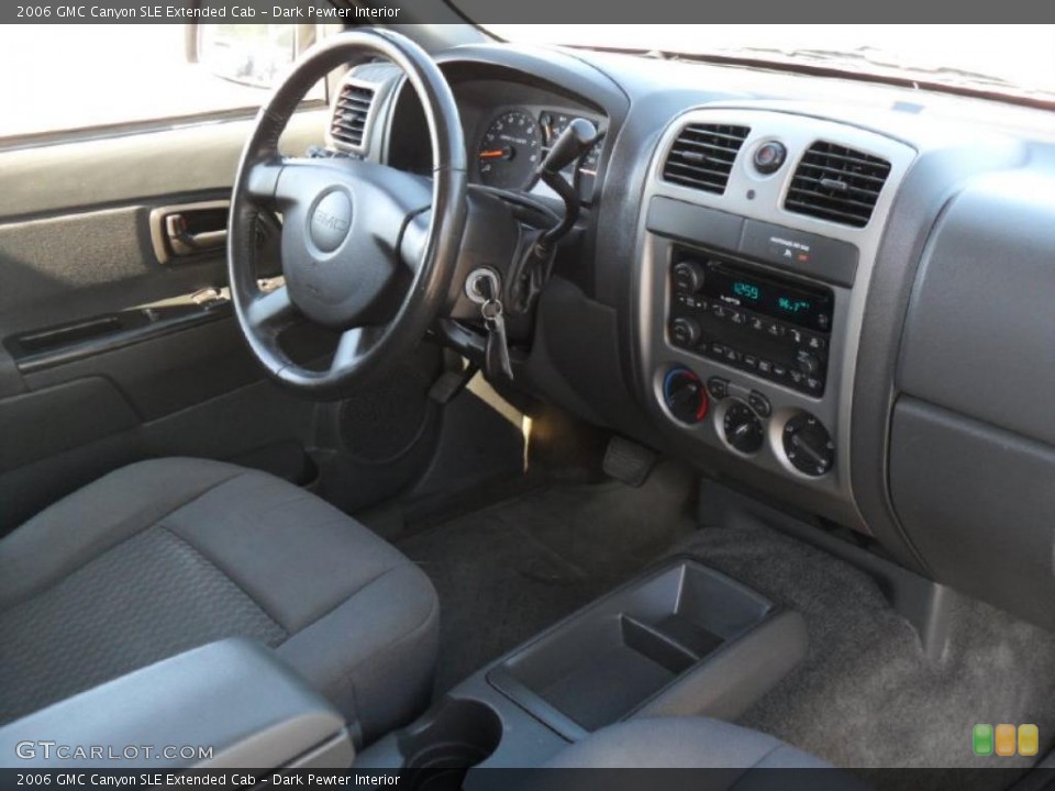 Dark Pewter Interior Photo for the 2006 GMC Canyon SLE Extended Cab #38639906