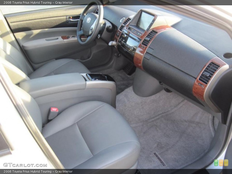 Gray Interior Photo for the 2008 Toyota Prius Hybrid Touring #38640186