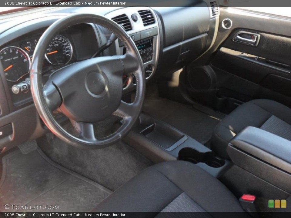 Medium Pewter Interior Prime Interior for the 2008 Chevrolet Colorado LT Extended Cab #38640414