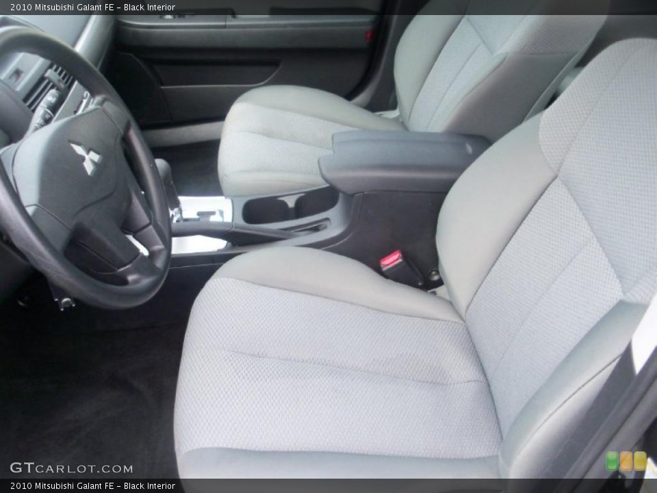 Black Interior Photo for the 2010 Mitsubishi Galant FE #38641054