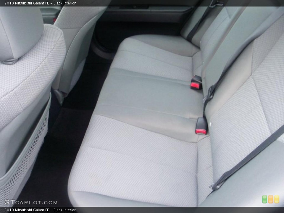 Black 2010 Mitsubishi Galant Interiors