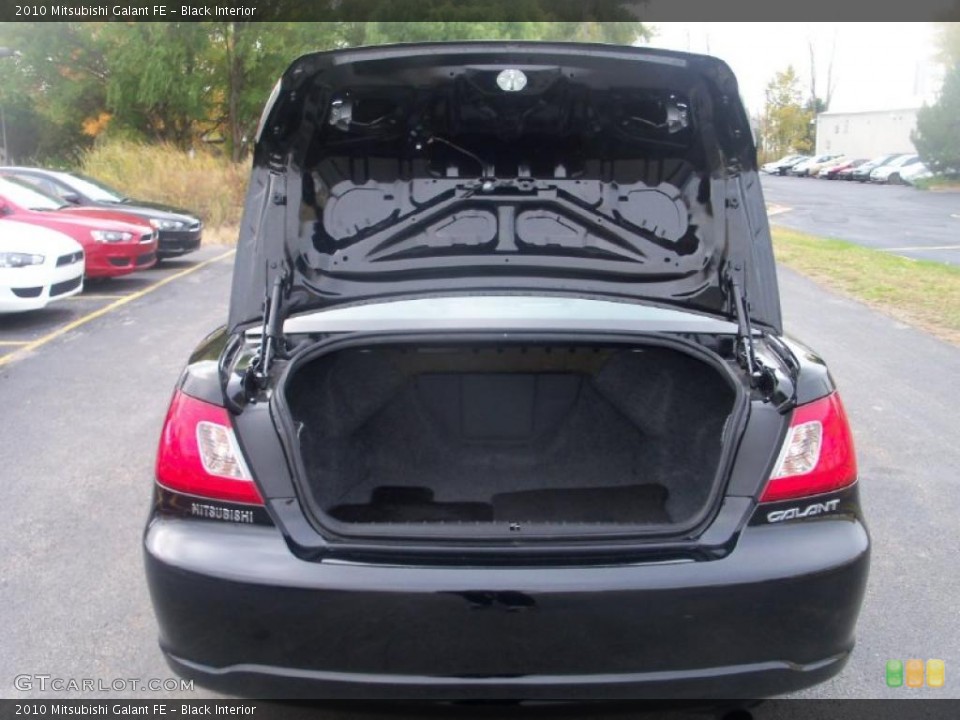 Black Interior Trunk for the 2010 Mitsubishi Galant FE #38641338