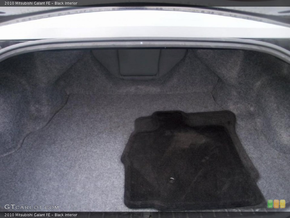 Black Interior Trunk for the 2010 Mitsubishi Galant FE #38641358