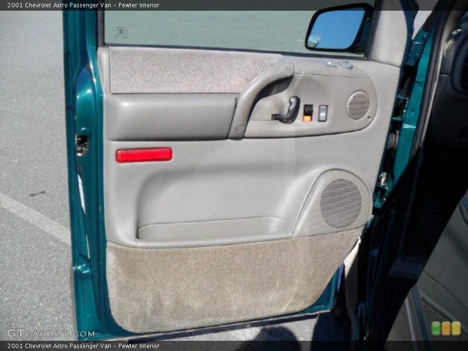 Pewter Interior Door Panel for the 2001 Chevrolet Astro Passenger Van #38641506