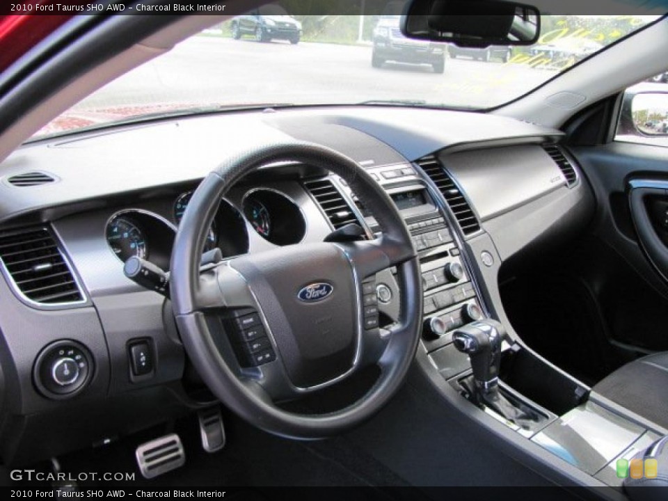 Charcoal Black Interior Prime Interior for the 2010 Ford Taurus SHO AWD #38641622