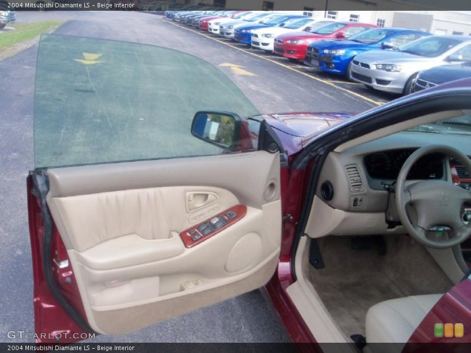 Beige Interior Door Panel for the 2004 Mitsubishi Diamante LS #38641758