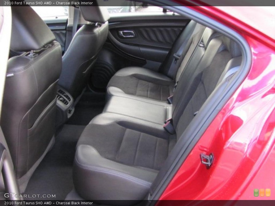 Charcoal Black Interior Photo for the 2010 Ford Taurus SHO AWD #38641814