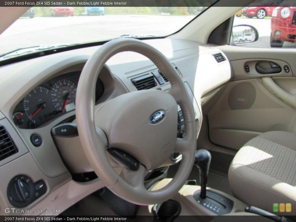 Dark Pebble/Light Pebble Interior Prime Interior for the 2007 Ford Focus ZX4 SES Sedan #38642014