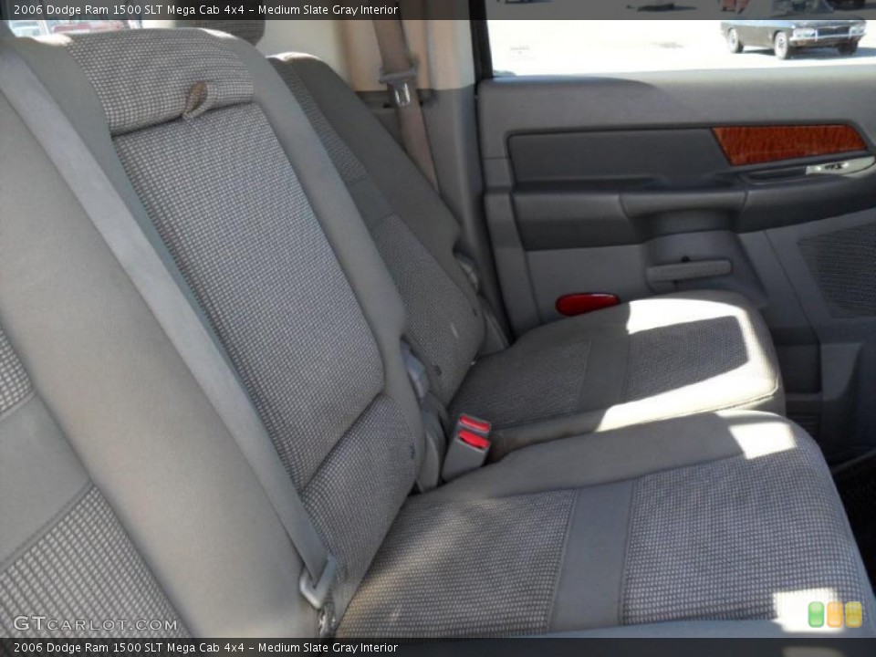 Medium Slate Gray Interior Photo for the 2006 Dodge Ram 1500 SLT Mega Cab 4x4 #38642050