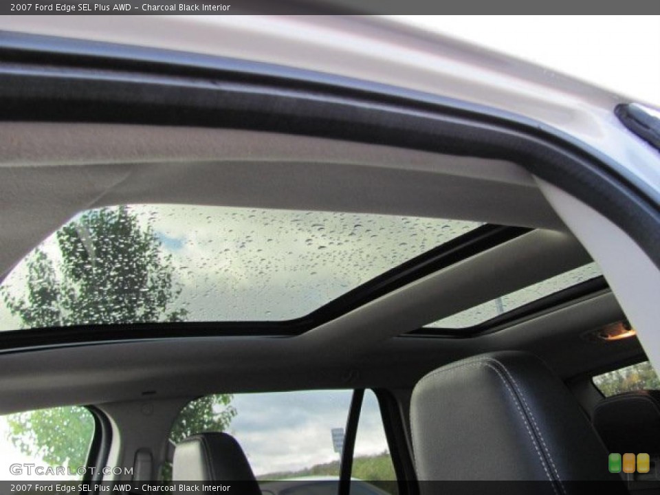 Charcoal Black Interior Sunroof for the 2007 Ford Edge SEL Plus AWD #38642442
