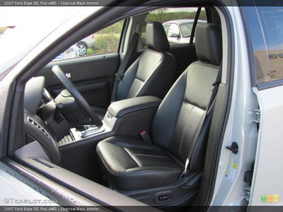 Charcoal Black Interior Photo for the 2007 Ford Edge SEL Plus AWD #38642450