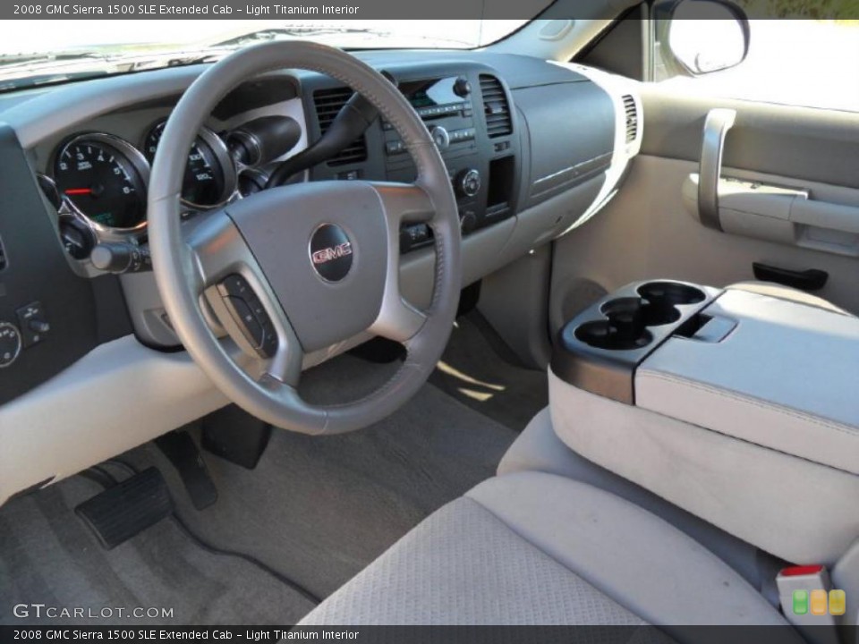 Light Titanium Interior Prime Interior for the 2008 GMC Sierra 1500 SLE Extended Cab #38642602