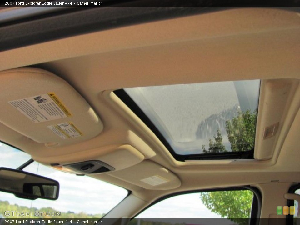Camel Interior Sunroof for the 2007 Ford Explorer Eddie Bauer 4x4 #38643274