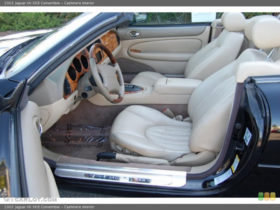 Cashmere Interior Photo for the 2003 Jaguar XK XK8 Convertible #38643290