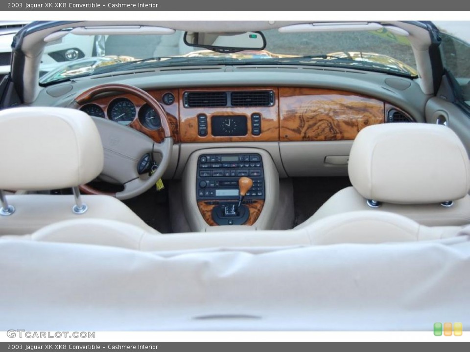 Cashmere Interior Dashboard for the 2003 Jaguar XK XK8 Convertible #38643346