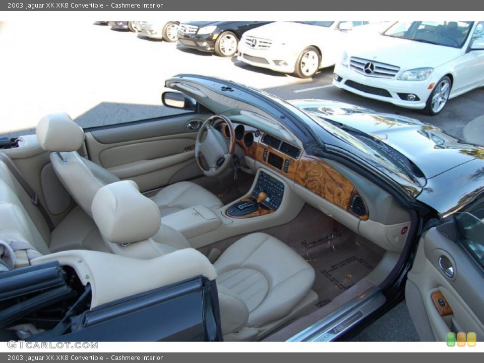 Cashmere Interior Photo for the 2003 Jaguar XK XK8 Convertible #38643382
