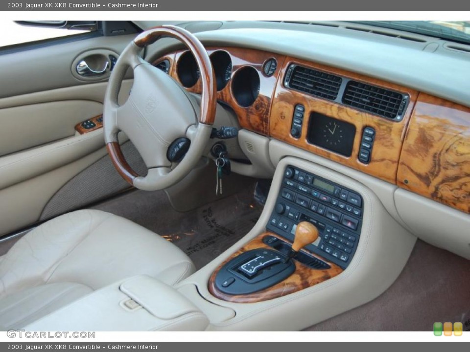 Cashmere Interior Photo for the 2003 Jaguar XK XK8 Convertible #38643414